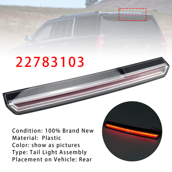 LED Third Brake Light 22783103 For Chevy Suburban Tahoe 2015-2020
