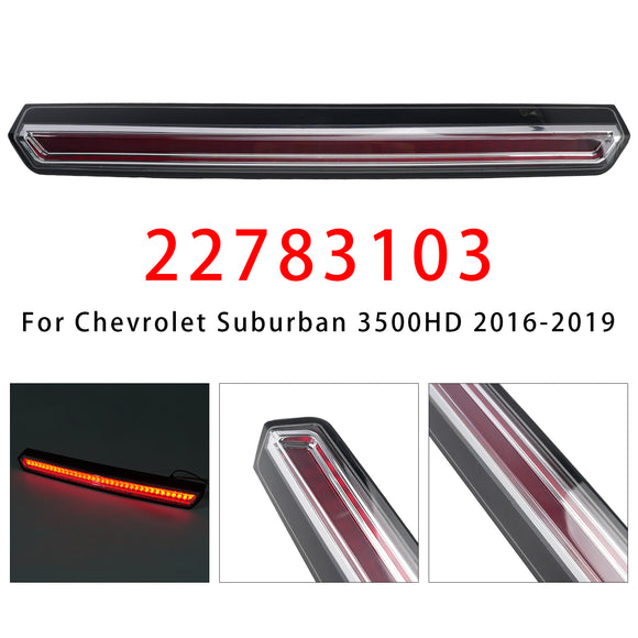 LED Third Brake Light 22783103 For Chevy Suburban Tahoe 2015-2020