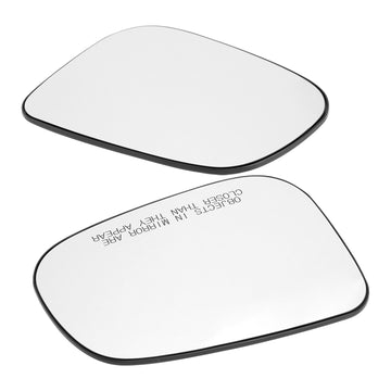 2 ¡Á Side View Mirror Glass for Volvo S60 S80 V60 2011-18 30716923 30716924 - 0