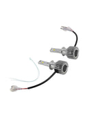 LED Headlight Bulb Kit High Low Beam Lamp H1 12V 35W 6500K 2500LM For HELLA-14