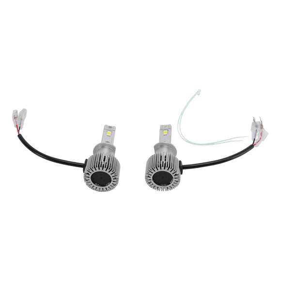 LED Headlight Bulb Kit High Low Beam Lamp H1 12V 35W 6500K 2500LM For HELLA