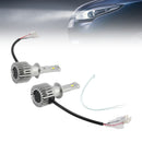 LED Headlight Bulb Kit High Low Beam Lamp H1 12V 35W 6500K 2500LM For HELLA-1