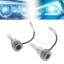 LED Headlight Bulb Kit High Low Beam Lamp H1 12V 35W 6500K 2500LM For HELLA-4