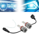 LED Headlight Bulb Kit Hi/Low Beam H8/H9/H11 12V 35W 6500K 2500LM For HELLA-4