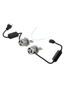 Kit d'ampoule de phare LED, lampe de faisceau haut et bas H4 12V 55W 6500K 4000LM pour HELLA-13