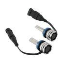 LED Headlight Bulb Kit High Low Beam H11 12V 24W 6500K Fan Cooling For HELLA-14