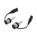 LED Headlight Bulb Kit High Low Beam H11 12V 24W 6500K Fan Cooling For HELLA-15