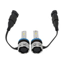 LED Headlight Bulb Kit High Low Beam H11 12V 24W 6500K Fan Cooling For HELLA-16