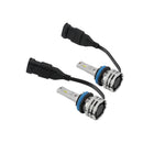LED Headlight Bulb Kit High Low Beam H11 12V 24W 6500K Fan Cooling For HELLA-7