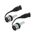 LED Headlight Bulb Kit High Low Beam H11 12V 24W 6500K Fan Cooling For HELLA-8