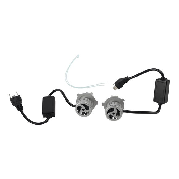 Kit d'ampoule de phare LED, lampe de faisceau haut et bas H4 12V 55W 6500K 4000LM pour HELLA