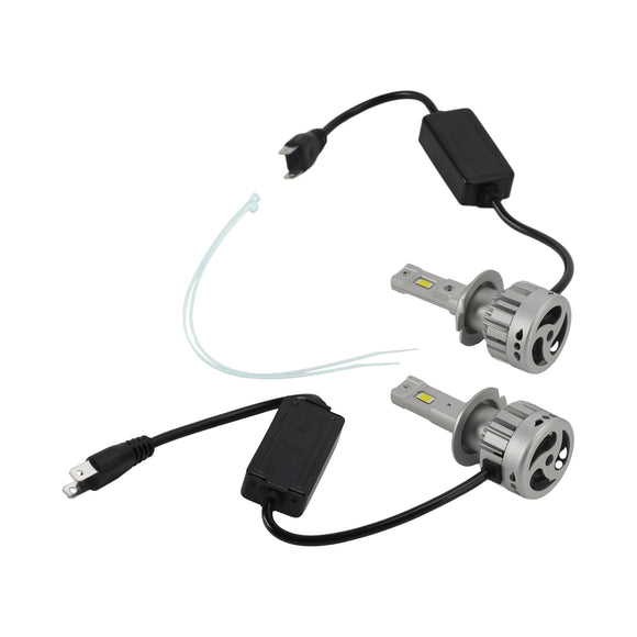 Kit lampadine per fari a LED Lampada abbaglianti e anabbaglianti H7 12V 55W 6500K 4000LM Per HELLA