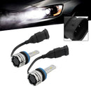 LED Headlight Bulb Kit High Low Beam H11 12V 24W 6500K Fan Cooling For HELLA-6