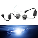Kit d'ampoule de phare LED, lampe de faisceau haut et bas H4 12V 55W 6500K 4000LM pour HELLA-3