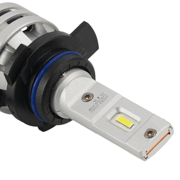 Kit lampadine per fari a LED abbaglianti/anabbaglianti HIR2 9012 12V 24W 6500K Ventola di raffreddamento per HELLA