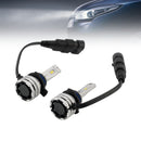 Kit lampadine per fari a LED abbaglianti/anabbaglianti HIR2 9012 12V 24W 6500K Ventola di raffreddamento per HELLA-1