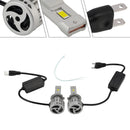 Kit lampadine per fari a LED Lampada abbaglianti e anabbaglianti H7 12V 55W 6500K 4000LM Per HELLA-5