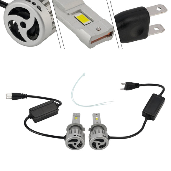 Kit lampadine per fari a LED Lampada abbaglianti e anabbaglianti H7 12V 55W 6500K 4000LM Per HELLA