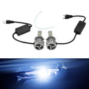 Kit lampadine per fari a LED Lampada abbaglianti e anabbaglianti H7 12V 55W 6500K 4000LM Per HELLA-3