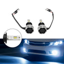 LED Headlight Bulb Kit High Low Beam H3 12V 24W 6500K Fan Cooling For HELLA-2
