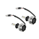 LED Headlight Bulb Kit High Low Beam H3 12V 24W 6500K Fan Cooling For HELLA-7