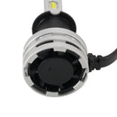 LED Headlight Bulb Kit High Low Beam H3 12V 24W 6500K Fan Cooling For HELLA-8