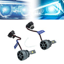 LED Headlight Bulb Kit High Low Beam Lamp D2S 12V 35W 6500K For HELLA-4