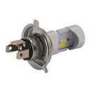 Motorrad LED Scheinwerfer Birne High Low Beam Lampe HS1 12V 9W 6500K Für HELLA-6