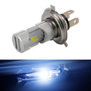 Motorrad LED Scheinwerfer Birne High Low Beam Lampe HS1 12V 9W 6500K Für HELLA-3