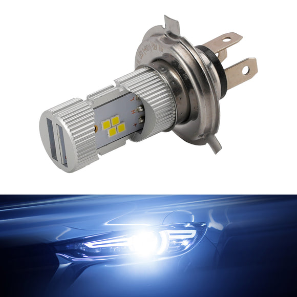 Motorrad LED Scheinwerfer Birne High Low Beam Lampe HS1 12V 9W 6500K Für HELLA