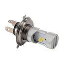 Motorrad LED Scheinwerfer Birne High Low Beam Lampe HS1 12V 9W 6500K Für HELLA-14