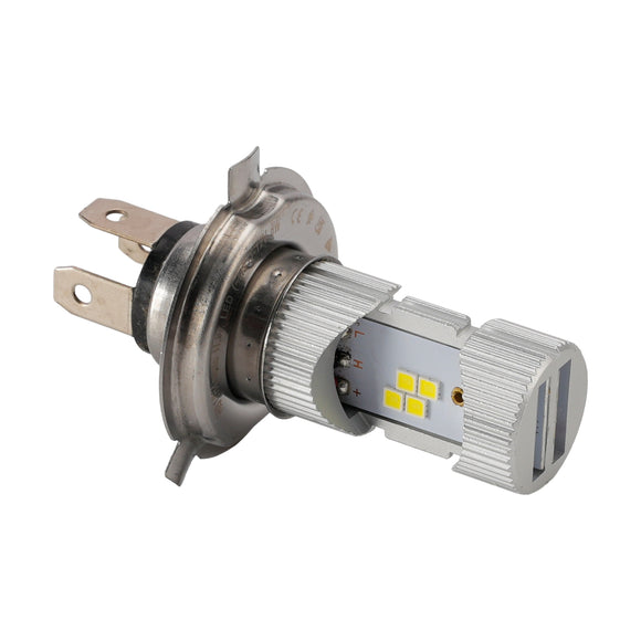 Motorrad LED Scheinwerfer Birne High Low Beam Lampe HS1 12V 9W 6500K Für HELLA