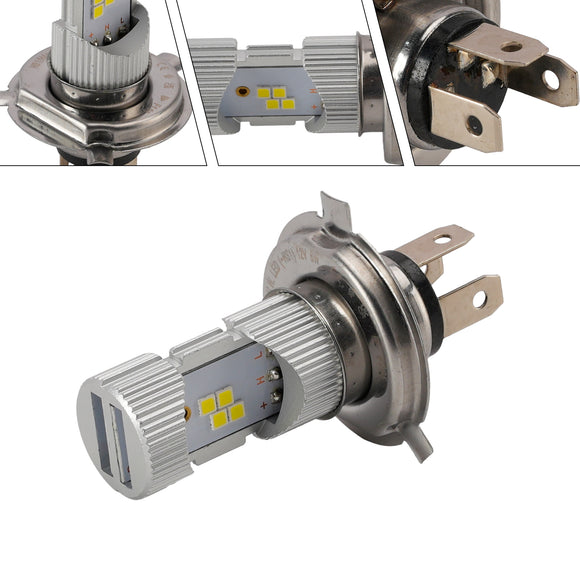 Motorrad LED Scheinwerfer Birne High Low Beam Lampe HS1 12V 9W 6500K Für HELLA