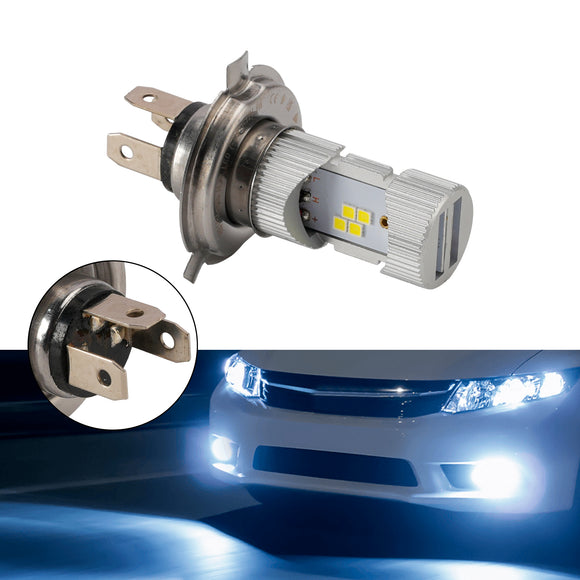 Motorrad LED Scheinwerfer Birne High Low Beam Lampe HS1 12V 9W 6500K Für HELLA