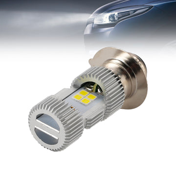 Motorrad-LED-Scheinwerferlampe, Fernlicht, Abblendlicht, M5, 12 V, 6 W, 6500 K, für HELLA