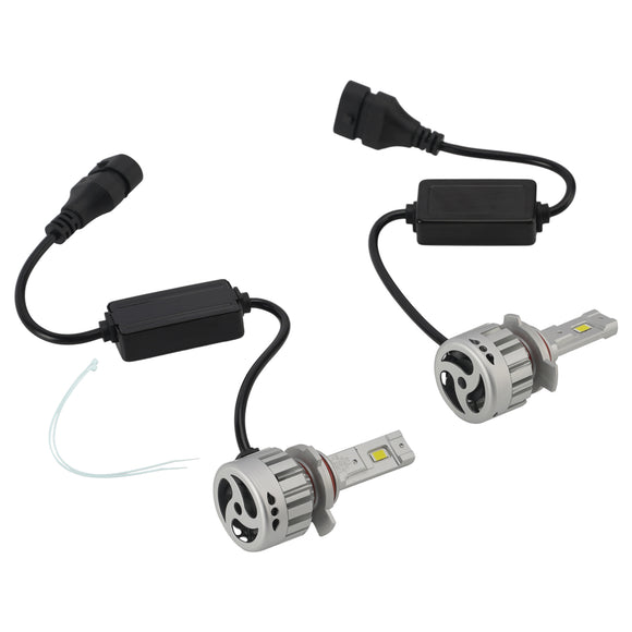 LED-koplamplampenset Hoog dimlicht HIR2 9012 12V 55W 6500K 4000LM voor HELLA