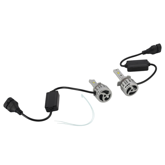 LED-koplamplampenset Hoog dimlicht HIR2 9012 12V 55W 6500K 4000LM voor HELLA