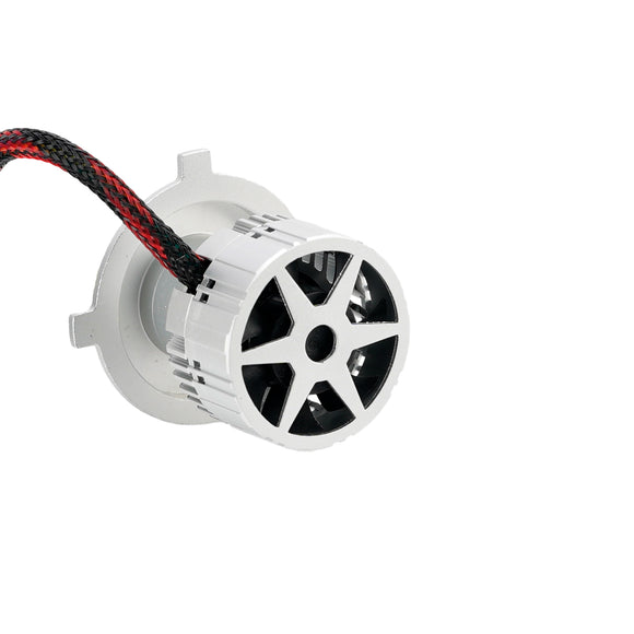 LED-Scheinwerferlampen-Set, Fernlicht, Abblendlicht, H4, 12 V, 75 W, 6500 K, für HELLA