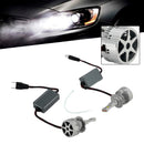 LED Headlight Bulb Kit High Low Beam Lamp H7 12V 75W 6500K For HELLA-6