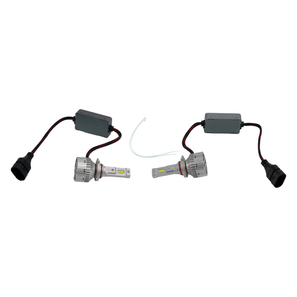 Kit d'ampoule de phare LED, feux de croisement et de route HB3/4 9005 9006 12V 75W 6500K pour HELLA