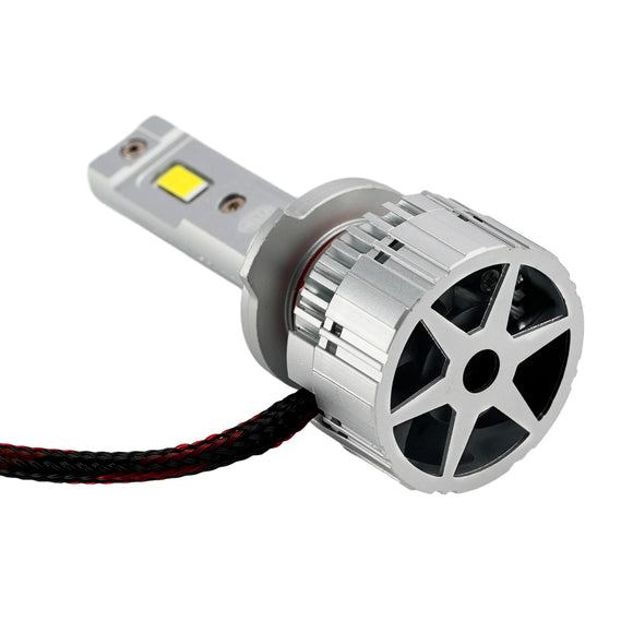 Kit d'ampoule de phare LED, feux de croisement et de route HB3/4 9005 9006 12V 75W 6500K pour HELLA