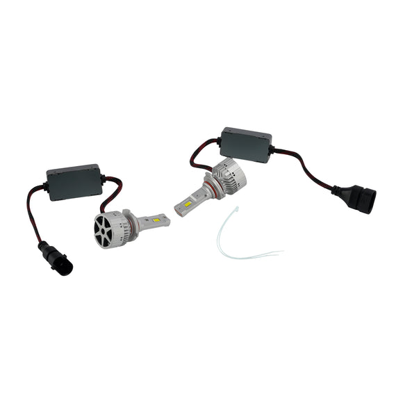Kit d'ampoule de phare LED, feux de croisement et de route HB3/4 9005 9006 12V 75W 6500K pour HELLA