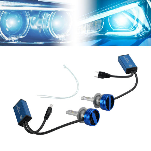 LED-koplamplampenset Hoge dimlichtlamp H7 24V 65W 6500K voor HELLA