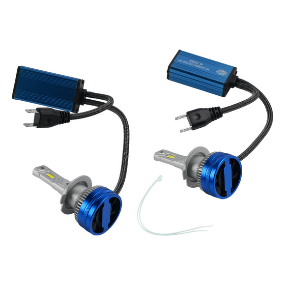 LED-koplamplampenset Hoge dimlichtlamp H7 24V 65W 6500K voor HELLA