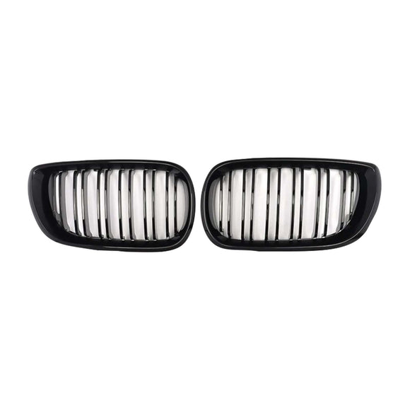 Calandre de capot avant pour BMW E46 série 3 4 portes 2002 – 2005, noir brillant