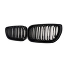 Calandre de capot avant pour BMW E46 série 3 4 portes 2002 – 2005, noir brillant-16