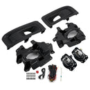 LED Fog Light Switch Bezel Wire Bracket Kits For Ford F150 STX XL XLT 2024-2025-7