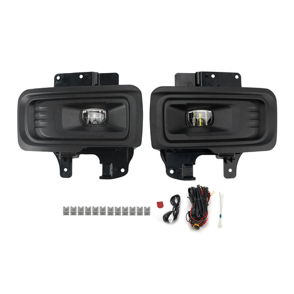 LED Fog Light Switch Bezel Wire Bracket Kits For Ford F150 STX XL XLT 2024-2025