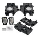 LED Fog Light Switch Bezel Wire Bracket Kits For Ford F150 STX XL XLT 2024-2025-8