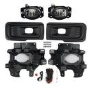 LED Fog Light Switch Bezel Wire Bracket Kits For Ford F150 STX XL XLT 2024-2025-18